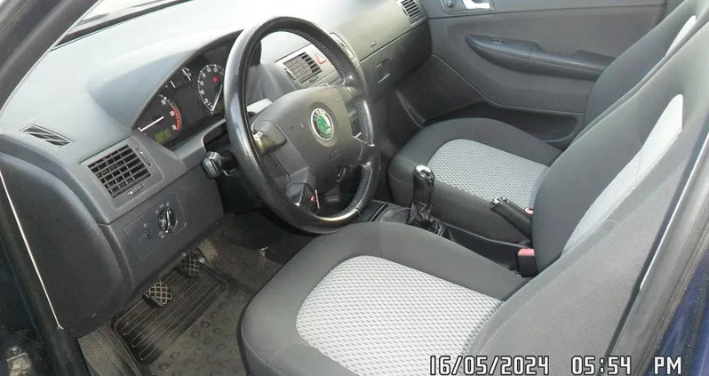 Skoda Fabia cena 6300 przebieg: 170000, rok produkcji 2004 z Elbląg małe 46